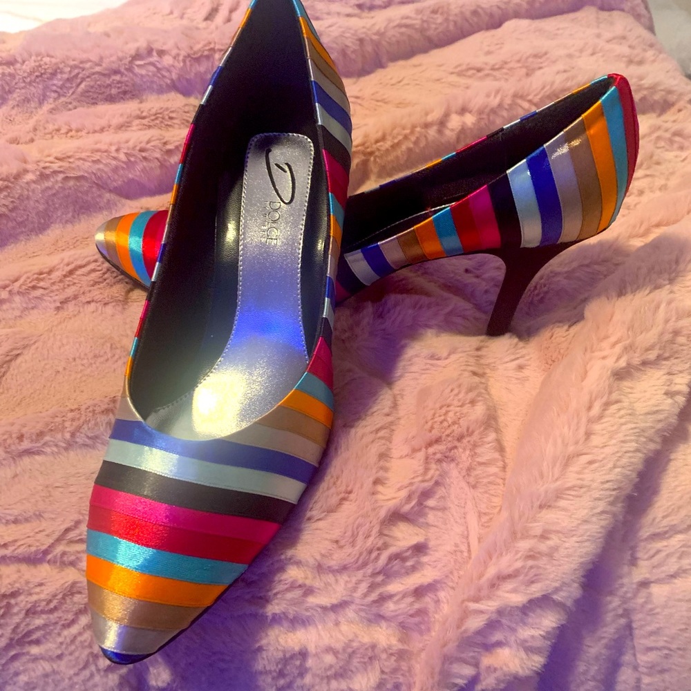 Multi-colored Heels